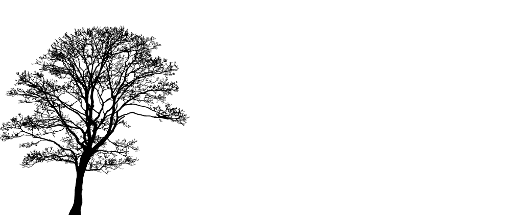 Background silhouette tree animation